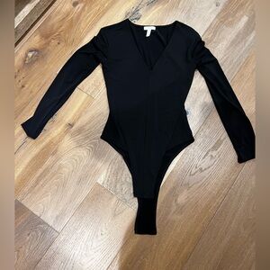 Black Long Sleeve Bodysuit